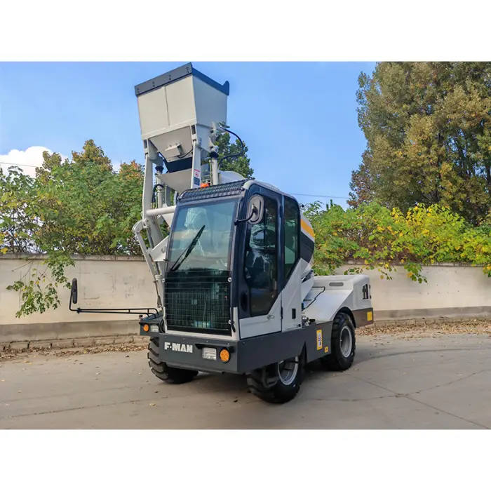 High Quality FMAN 2.5 Cubic FM525SLR Self Loading Concrete Mixer Truck for Sale — image 5