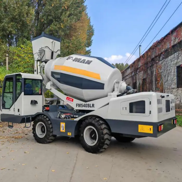 High Quality FMAN 2.5 Cubic FM525SLR Self Loading Concrete Mixer Truck for Sale — image 6