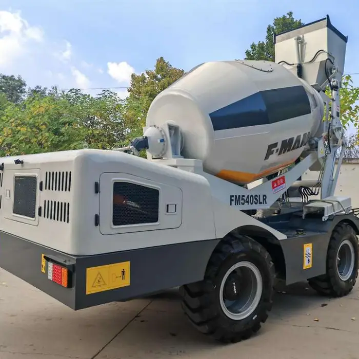 FMAN 4m3 FM540SLR Self Loading Concrete Mixer Truck for Sale — image 5