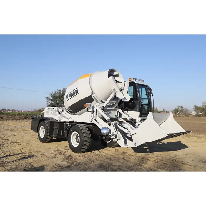 Self Loading Concrete Mixer Truck FMAN 3.5 Cubic FM535SLA for Sale — image 3