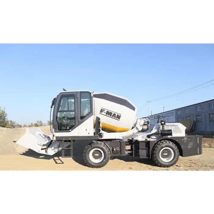 Self Loading Concrete Mixer Truck FMAN 3.5 Cubic FM535SLA for Sale — image 4