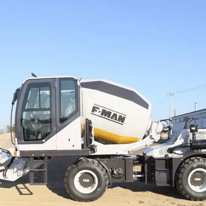 Self Loading Concrete Mixer Truck FMAN 3.5 Cubic FM535SLA for Sale — image 6