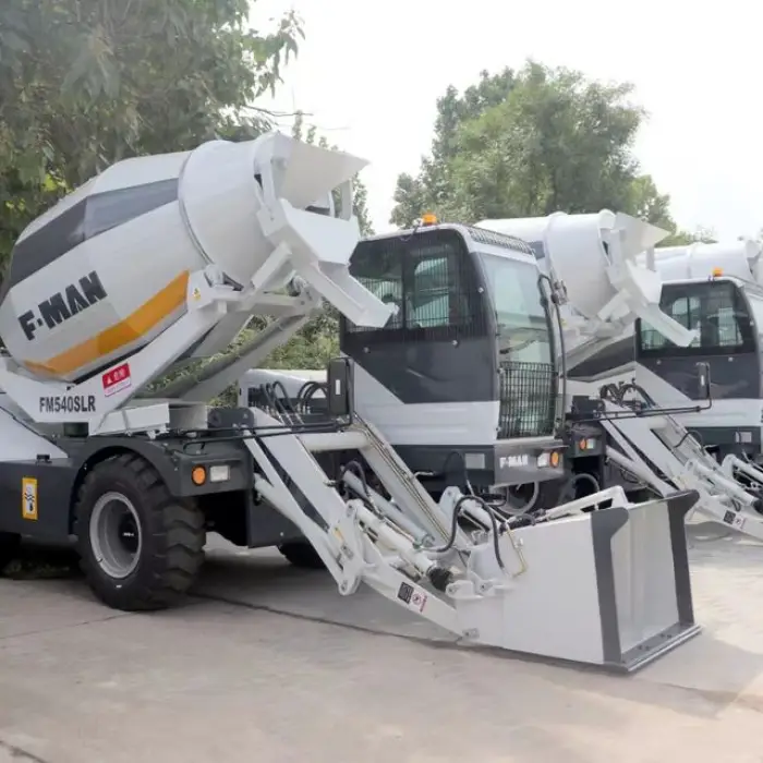 High Performance FMAN 4 Cubic FM540SLR Self Loading Concrete Mixer Truck for Sale — image 4