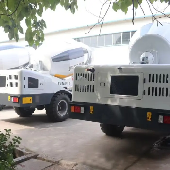 High Performance FMAN 4 Cubic FM540SLR Self Loading Concrete Mixer Truck for Sale — image 5