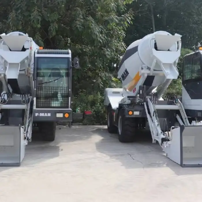 High Performance FMAN 4 Cubic FM540SLR Self Loading Concrete Mixer Truck for Sale — image 6