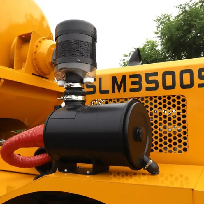 XCM-G SLM3500S 3.5 Cubic Self-Loading Concrete Mixer Machine with Core Engine Component — image 2