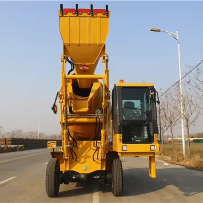 XCM-G Official SLM4000S 4m3 Self Loading Concrete Mixer Hot Sale — image 6