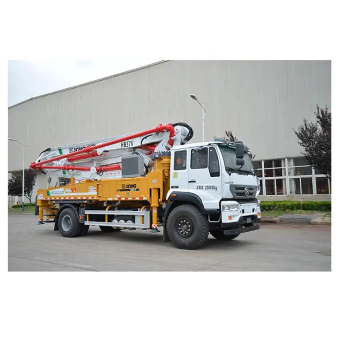 High Quality XCM-G HB37V 37m Truck-Mounted Concrete Boom Pump with Good Price — image 2