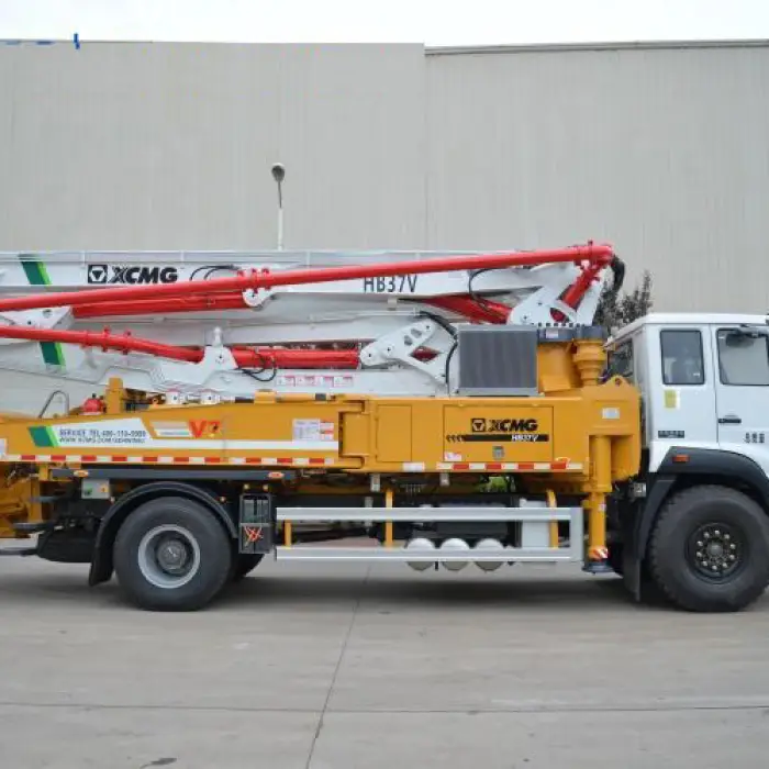 High Quality XCM-G HB37V 37m Truck-Mounted Concrete Boom Pump with Good Price — image 3