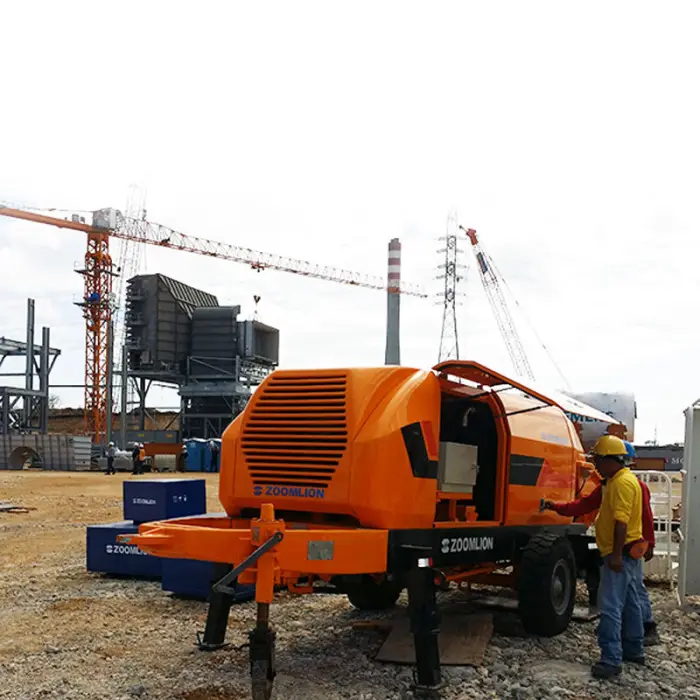 High Quality Zoomlion HBT100.18.186RSU 93/64m3/h Trailer Pump — image 3