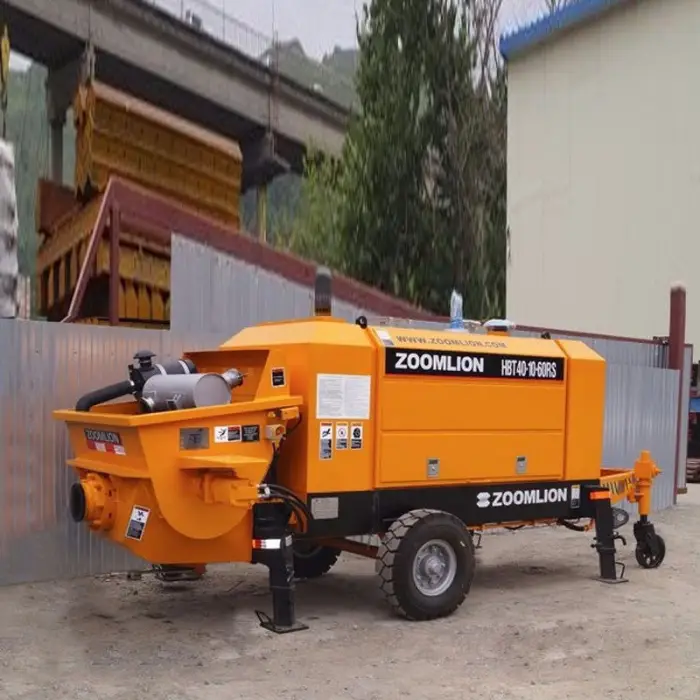 High Quality Zoomlion HBT100.18.186RSU 93/64m3/h Trailer Pump — image 6