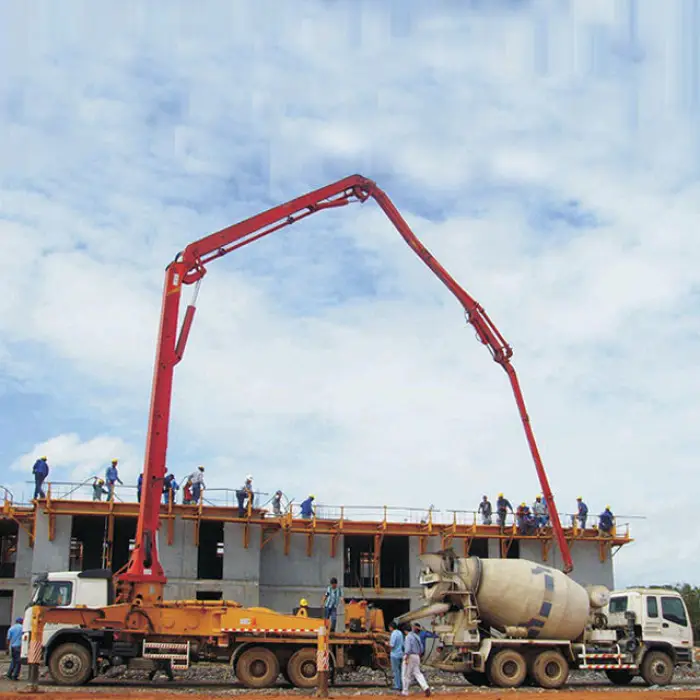 Chinese Brand SYG5283THB 380C-8 Truck-mounted Concrete Pump 38m Vertical Reach — image 3