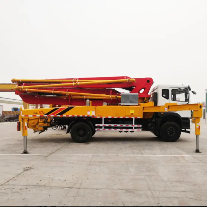 Chinese Brand SYG5283THB 380C-8 Truck-mounted Concrete Pump 38m Vertical Reach — image 5