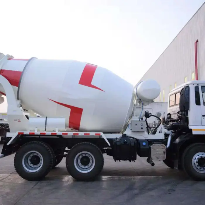 China Brand Truck Mixer SY412C-8(V) 12m3 Mix Capacity — image 2