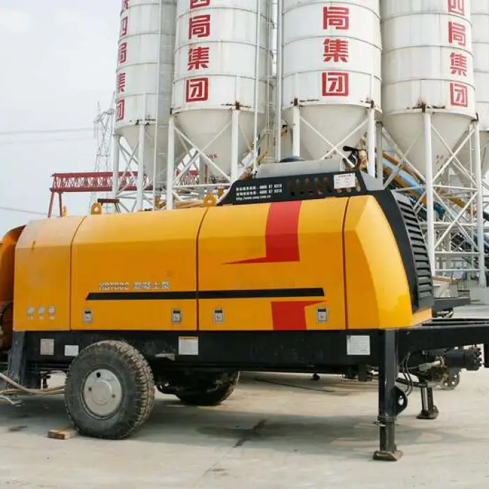 Concrete Machinery Trailer Pump HBT8018C-5S(T3) 85m3/h Max Output Quantity — image 3