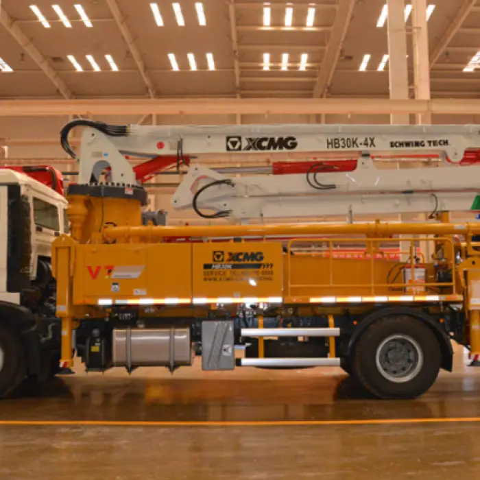 Truck-Mounted Concrete Boom Pump XCM-G HB30K 30m with Diesel Motor — image 4