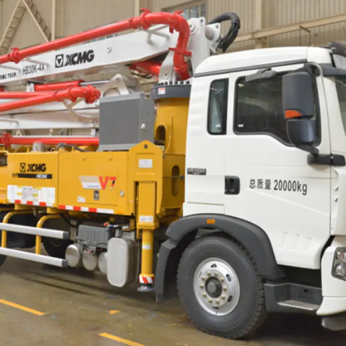 Truck-Mounted Concrete Boom Pump XCM-G HB30K 30m with Diesel Motor — image 5