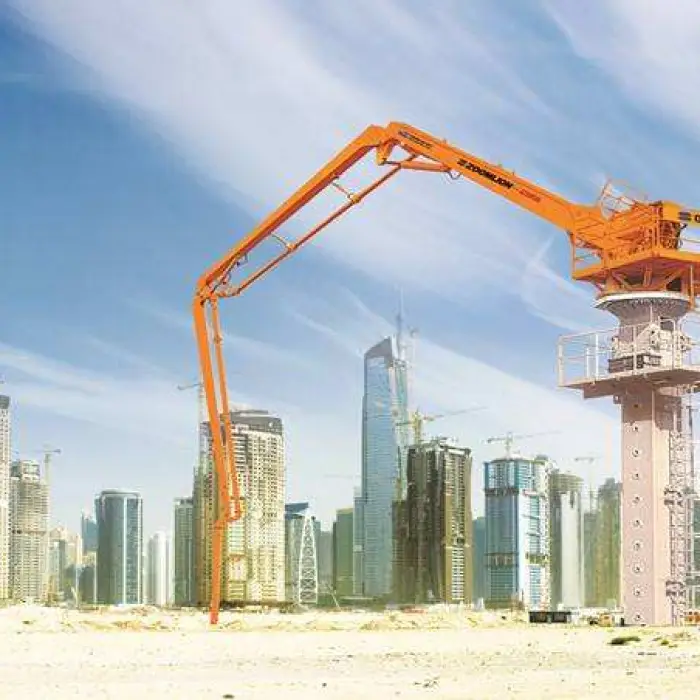 ZOOMLION HGC33A-4Z 33m Concrete Placing Booms Easy Climbing Operation with Pump As Core Component Competitive Price for Sale — image 2