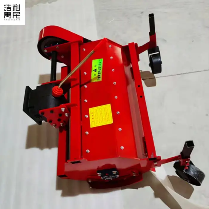 Hand-held Tractor Agricultural Straw Returning Machine Weeds Grass Shredder Wheat Stubble Crusher — image 4