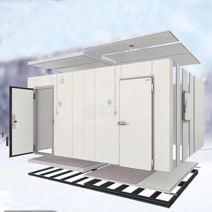 Positive 0~5 Degrees Centigrade Eco-Friendly Frascold Cold Room Storage Walk in Chiller for Preservation Fruits Vegetables — image 4
