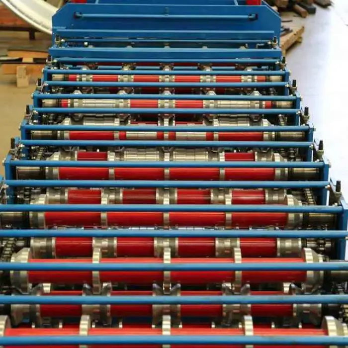 PLC Automatic Double Layer Roll Forming Machine 840 900 IBR Corrugated Roof Sheet Making Machine — image 3