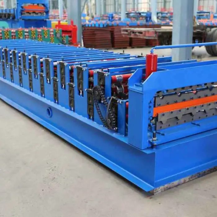 PLC Automatic Double Layer Roll Forming Machine 840 900 IBR Corrugated Roof Sheet Making Machine — image 6