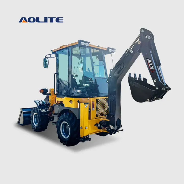 AOLITE CE EURO 5 EPA4 China Mini Small Backhoe Loader With Price Front End Backhoe Loader ALT Earth Moving for Sale — image 6