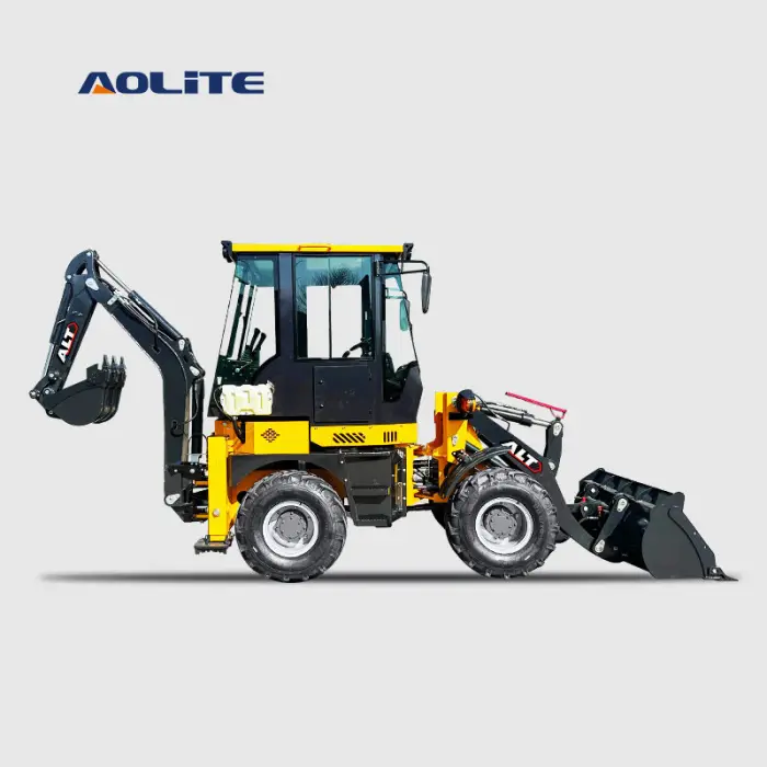 AOLITE CE EURO 5 EPA4 China Mini Small Backhoe Loader With Price Front End Backhoe Loader ALT Earth Moving for Sale — image 7