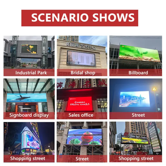 IP65 Waterproof Outdoor LED Display P3 P4 P5 P6 P8 Full Color HD Advertising Billboard Fixed Installation for Stadium Concert — image 6
