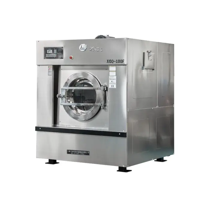 XGQ-100FD Commercial Laundry 100kg Washer Extractor (Electric Heating 380v/50Hz/3P) — image 2