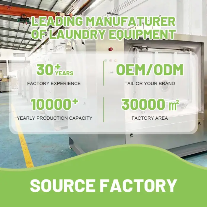XGQ-100FD Commercial Laundry 100kg Washer Extractor (Electric Heating 380v/50Hz/3P) — image 4