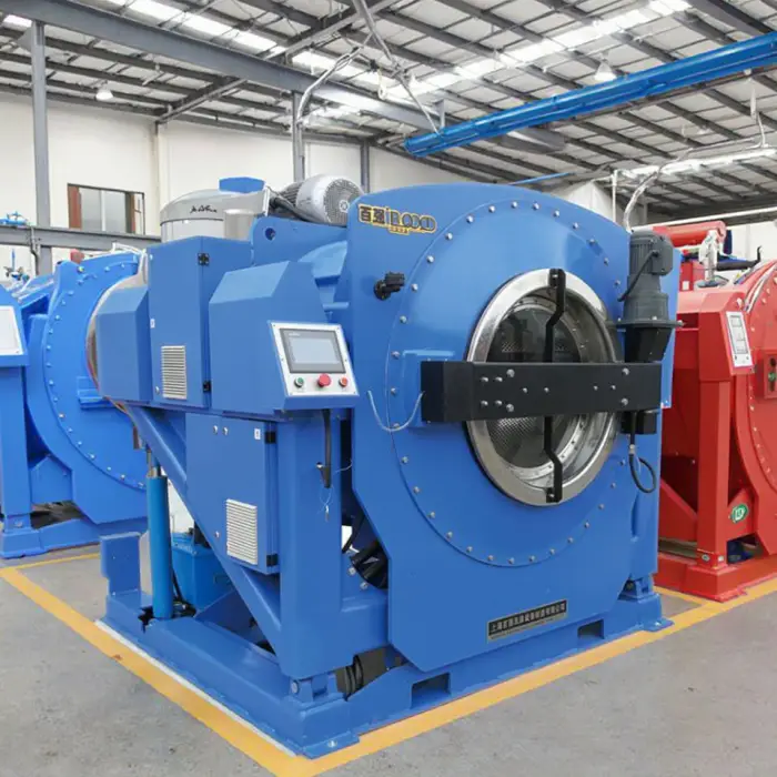 Quality Assurance Industrial Fully Automatic Steam Washing Machine Stainless Steel High Capacity Self-Cleaning for Hotels — image 6