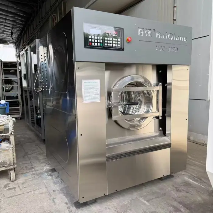 Stainless Steel Industrial Washing Machine Parts Commercial Global Laundry System Equipment for Hotels — image 4