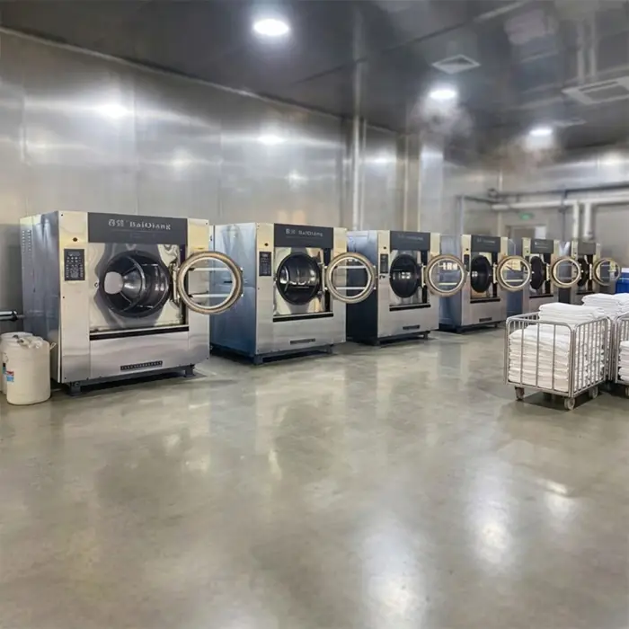 Factory Supply Commercial Laundry Equipment Washer Extractor Controller Automatic Industrial Sheep Washing Machine for Hotel — image 3