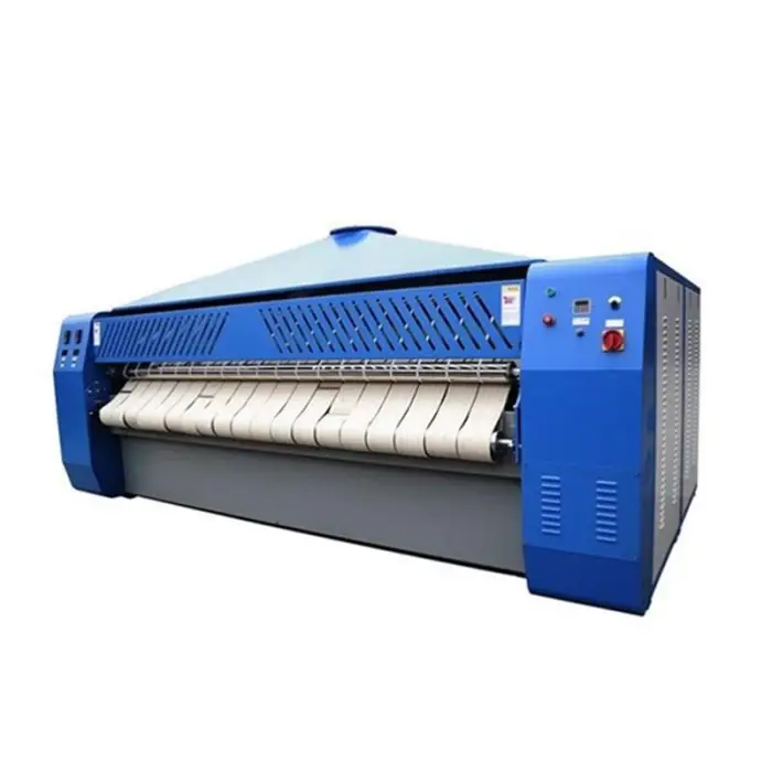 Popular Complete Commercial Flatwork Ironer Price Laundry Automatic Shirt Bedsheets Ironing Machine — image 4