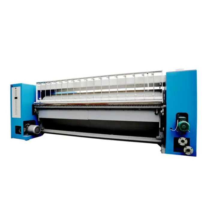 Factory Professional Production Commercial Hotel Automatic Flatwork Ironer Laundry Ironing Calendar Machine — image 7