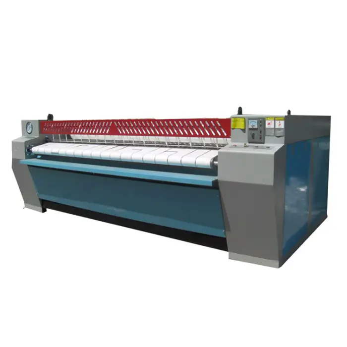 Commercial Hospital Bedsheets Ironer Equipment Roller Steam Iron Machine Used for Shirt Laundry Ironing Machine — image 6
