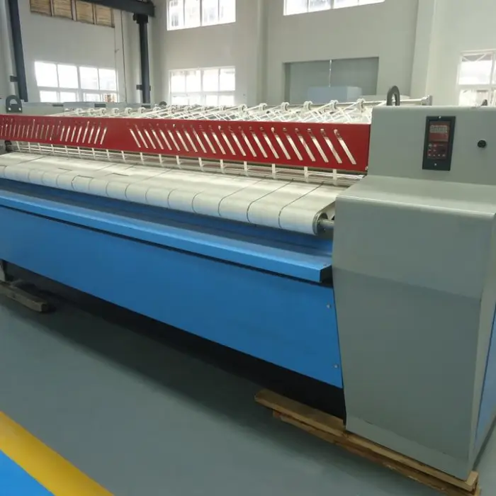 Commercial Hospital Bedsheets Ironer Equipment Roller Steam Iron Machine Used for Shirt Laundry Ironing Machine — image 7