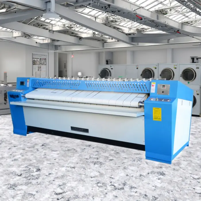 Manufacturer Provides Industrial Ironing Machine Bedsheets Ironer Cleaning Equipment for Restaurant & Hotel & Hospital &Laundry — image 3