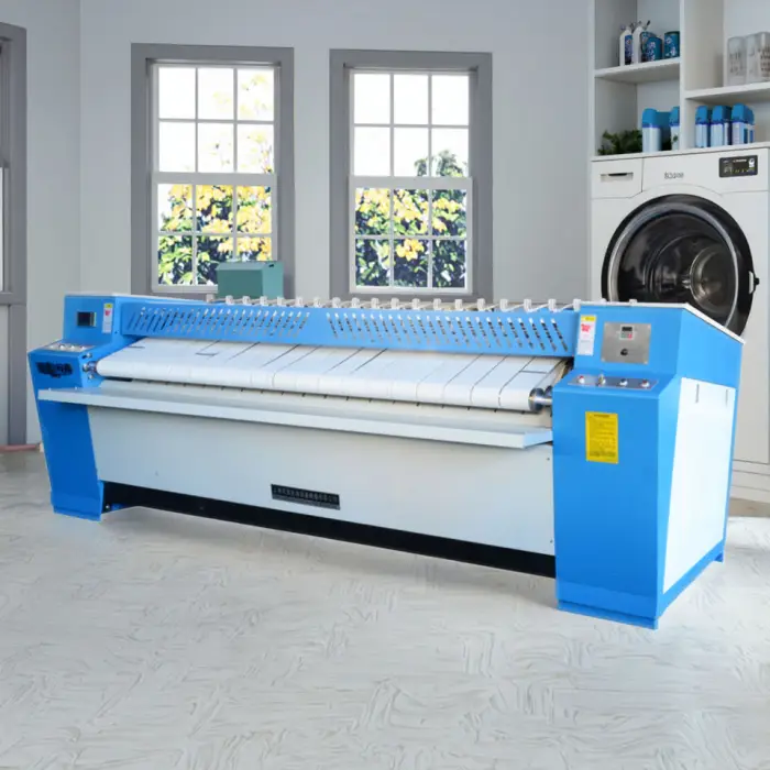 Manufacturer Provides Industrial Ironing Machine Bedsheets Ironer Cleaning Equipment for Restaurant & Hotel & Hospital &Laundry — image 7