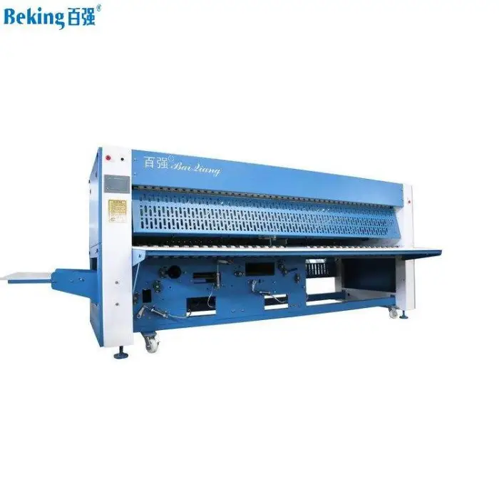 Commercial Electric Automatic Laundry Folding Machine with Stainless Steel Housing High Efficiency for Bed Sheets and Clothes — image 5