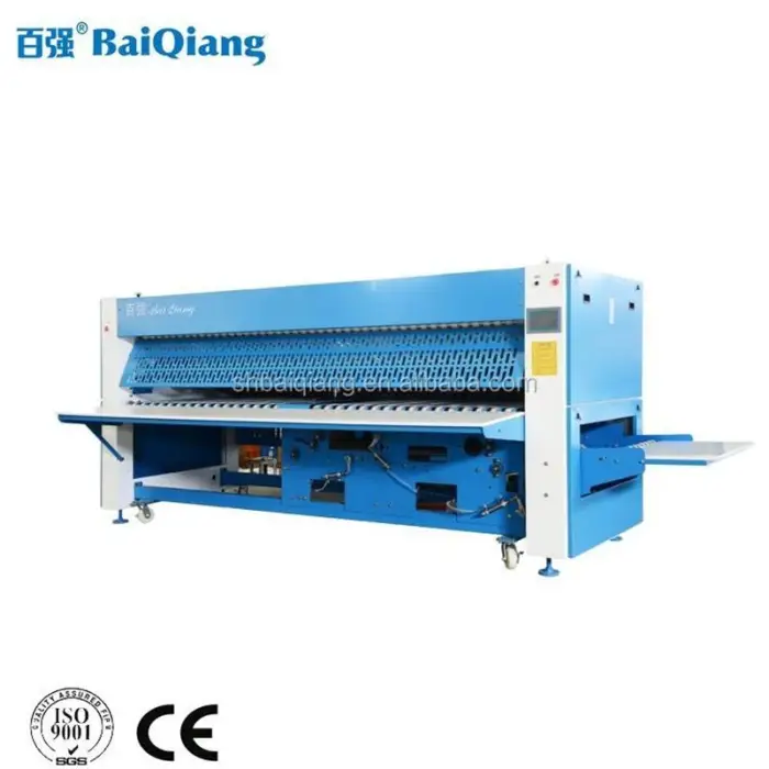 Commercial Electric Automatic Laundry Folding Machine with Stainless Steel Housing High Efficiency for Bed Sheets and Clothes — image 6