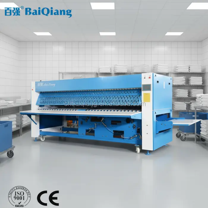 Factory Laundry Machine Commercial Laudromat Business Foldimate Hotel Bed Sheets Folding Cloth Folder Machine Sale — image 4