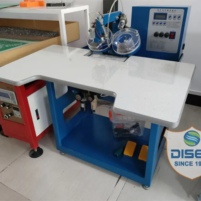 Disen Hand Hotfix Etching Ds Tech Semi-Automatic PLC Ultrasonic Rhinestone Strip Making Machine 360/min 220/110V Garment Use — image 3