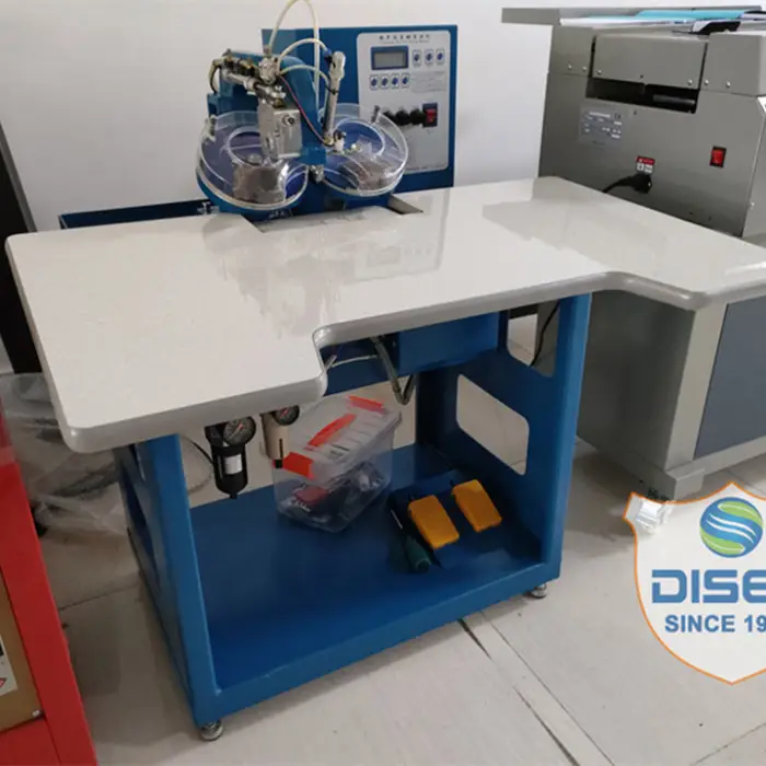 Disen Hand Hotfix Etching Ds Tech Semi-Automatic PLC Ultrasonic Rhinestone Strip Making Machine 360/min 220/110V Garment Use — image 4