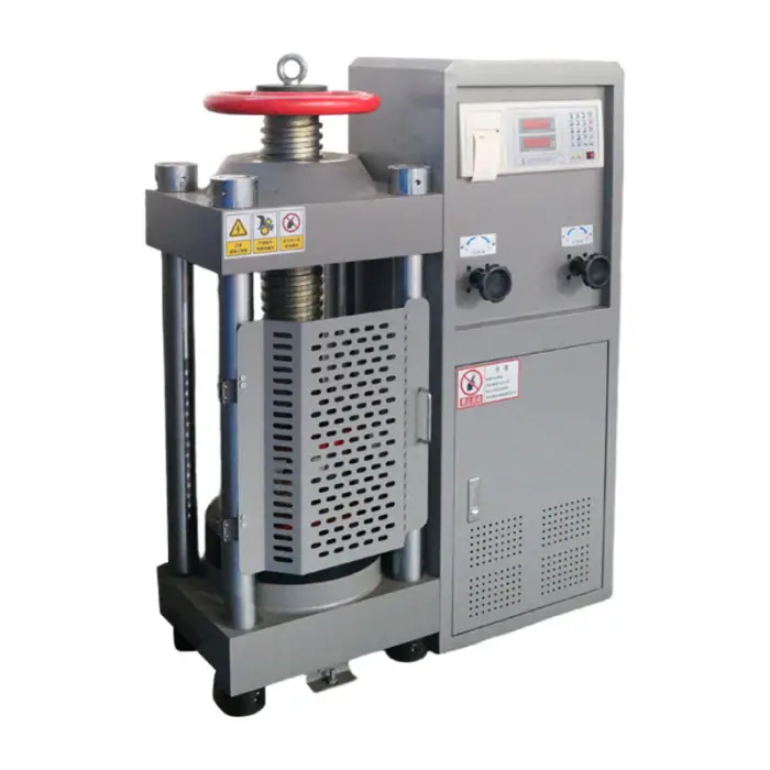 Professional Digital Display 2000KN  Pressure Testing Machine Cement Brick Concrete Hydraulic Compression Testing Machine — image 2