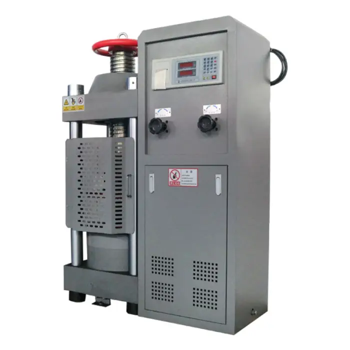 Professional Digital Display 2000KN  Pressure Testing Machine Cement Brick Concrete Hydraulic Compression Testing Machine — image 3