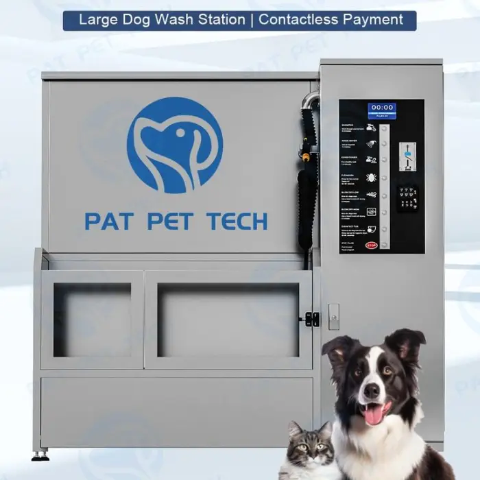PAT PET Customizable 24/7 Self-Service Dog Wash Station for Parks — image 5