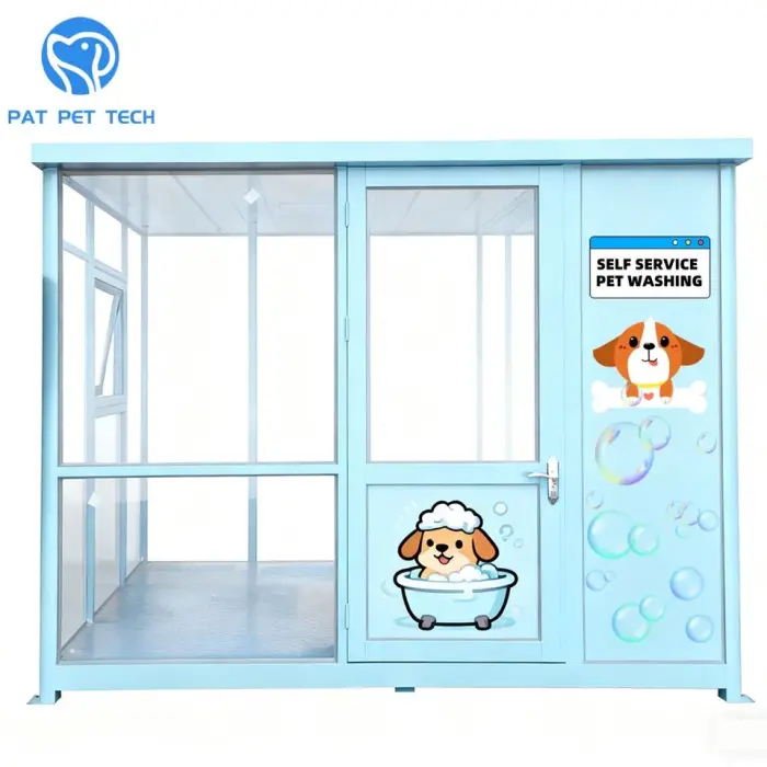 PAT PET Customizable 24/7 Self-Service Dog Wash Station for Parks — image 6