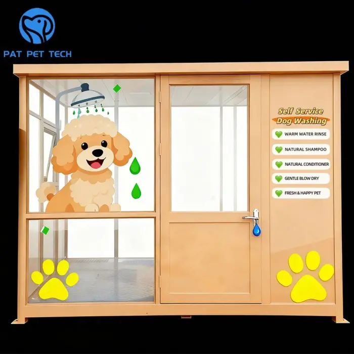 PAT PET Customizable 24/7 Self-Service Dog Wash Station for Parks — image 7